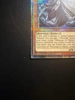Mitsurugi no Mikoto, Aramasa (Starlight Rare) L26D-ENM06 Legendary Modern Decks - Image 3
