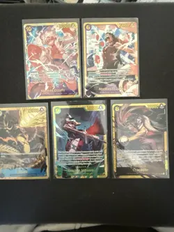 One Piece TCG- SEC Lot Of 5 - Image 1