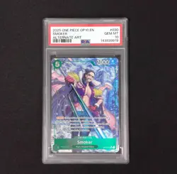 2025 One Piece OP10-030 Smoker ALTERNATE ART PSA 10 - Image 1