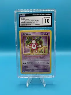 Pokemon Mr. Mime 013/034 Trading Card Game Classic Holo CGC 10 TCG - Image 1