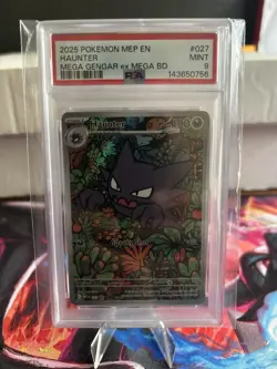 Pokemon Black Star Promo #027 Haunter Mega Gengar ex Battle Deck PSA 9 Card MINT - Image 2