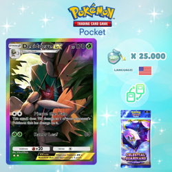 Pokemon TCG Pocket - Decidueye ex Rainbow Card (English) - Image 1