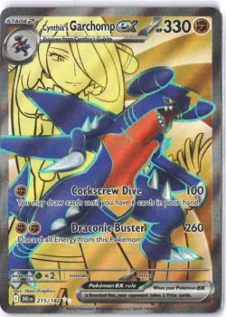Cynthia's Garchomp ex 204 - Sv: Scarlet & Violet Promo Cards Holo (NM+) - Image 1