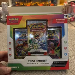 FIRST PARTNER ILLUSTRATION COLLECTION BOOSTER PACKS POKEMON CARDS - Image 1