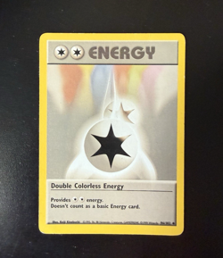 Pokemon TCG Double Colorless Energy Base Set Regular Card 096/102 - Image 1