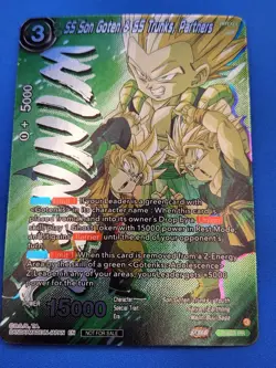 SS Son Goten & SS Trunks, Partners P-683 Gotenks Winner Promo Dragon Ball Card - Image 1