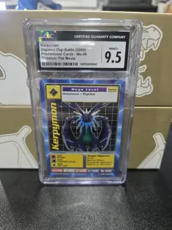 CGC 9.5 2000 Kerpymon Mo-08 Digimon Card Game Movie Promo - Image 1