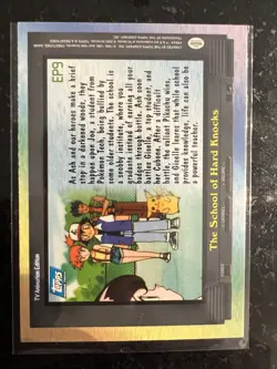 EP9 The School of Hard Knocks 2000 Topps Pokemon TV Animation Edition Series NM - Image 2