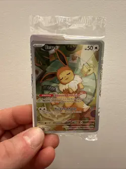 Eevee 173 Pokemon Prismatic ETB Sealed Promo Card, BOX, Dice, Sleeves, No Packs - Image 1