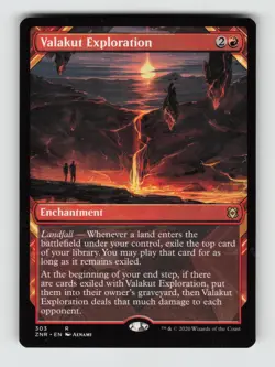 Valakut Exploration (Showcase)*Non-Foil* Zendikar Rising 303 NM - Image 1