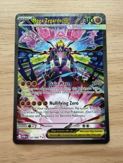 Pokemon TCG Perfect Order Mega Zygarde EX 120/088 SIR - Image 1