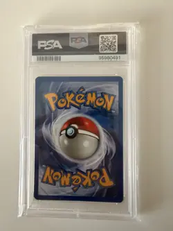 1999 POKEMON FOSSIL 1ST ED #56 TENTACOOL PSA 10 - Image 2