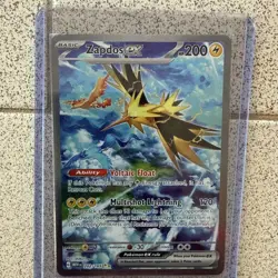 Pokemon Zapdos EX Scarlet & Violet 151 Sir #202/165 Near Mint Condition - Image 1