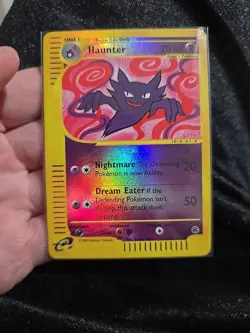 Pokemon TCG Haunter 80/165 E-Reader Expedition Base Set Reverse Holo - Image 1