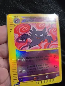 Pokemon TCG Haunter 80/165 E-Reader Expedition Base Set Reverse Holo - Image 2