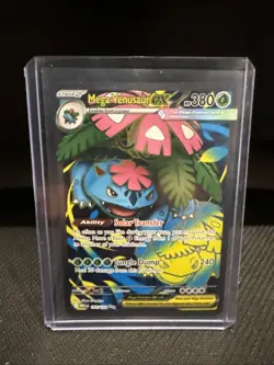 *MINT* Pokemon TCG Mega Venusaur Ex Full Art 155/132 Mega Evolutions - Image 1