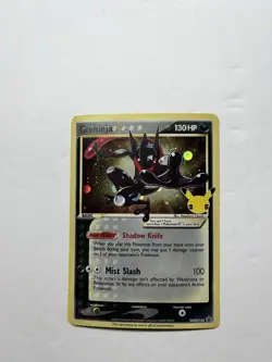 Greninja Gold Star SWSH144 Promo Celebrations Pokemon TCG - Played - Image 3