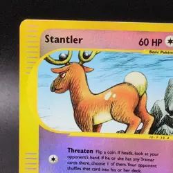 Stantler [Reverse Holo] #102 Pokemon Skyridge - 1 Owner 😳 NO GAMEPLAY - Image 2