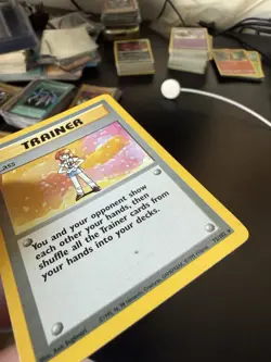 Pokemon TCG Lass Trainer 75/102 Base Set Rare Non-Holo - Image 2