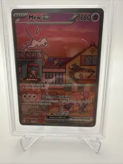Pokemon Mew EX Promo 2023 SVP #053 151 Ultra Premium Collection Psa 8 - Image 4