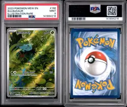 PSA 9 Bulbasaur 166/165 Illustration Rare Pokemon TCG: Scarlet & Violet 151 - Image 3