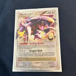 Pokemon Garchomp C Lv.X 145/147 Celebrations 25th Ultra Rare Holo - Image 1