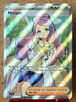 Pokemon TCG Miriam Holo Ultra Rare SV01: Scarlet & Violet Base Set 238/198 NM - Image 1