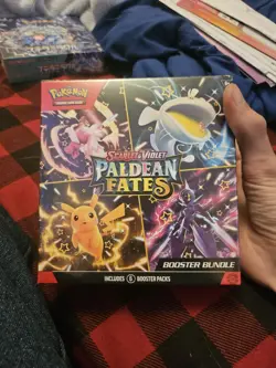 Scarlet & Violet - Paldean Fates Booster Bundle - 6 NEW/Sealed Pokemon TCG Packs - Image 1