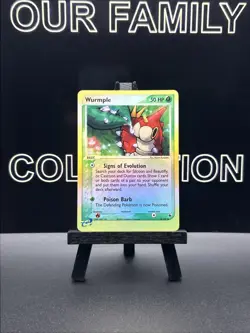 Wurmple 78/109 Common Reverse Holo EX Ruby & Sapphire Pokemon TCG - Image 1
