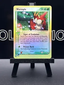 Wurmple 78/109 Common Reverse Holo EX Ruby & Sapphire Pokemon TCG - Image 2