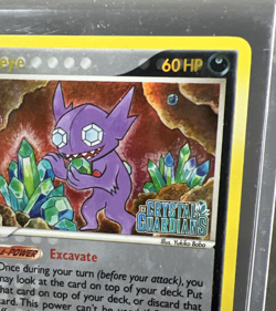 2006 Pokemon Sableye 10/100 EX Crystal Guardians Stamped Reverse Holo Rare - Image 4