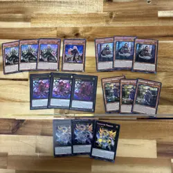 Yugioh Exosister Lot Mikailis Karmael Elis Martha - Image 1