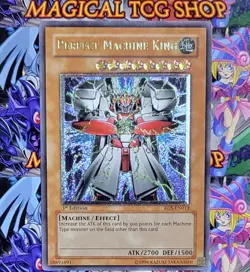 Yugioh Perfect Machine King RDS-EN012 1st Edition Ultimate Rare Konami 2004 - Image 1