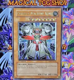 Yugioh Perfect Machine King RDS-EN012 1st Edition Ultimate Rare Konami 2004 - Image 4