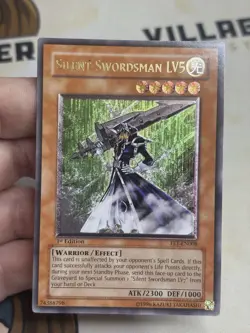 Silent Swordsman LV5 FET-EN008 Ultimate Rare 1st Edition YuGiOh! NM - Image 2