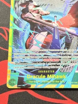 OP14-119 Dracule Mihawk SEC One Piece OP14 The Azure Sea's Seven Foil ENG NM #2 - Image 5