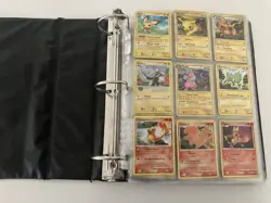 Pokemon Card Lot 100+ Cards in Protective Binder Extra Inserts *See Photos* - Image 2