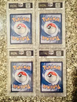 2024 Pikachu Batik Shirt SV-P Indonesia 4 Card Set PSA 10 & PSA 9 Sequential Set - Image 2