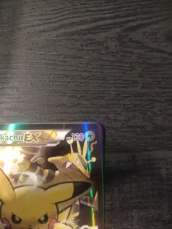 Pokemon Pikachu EX XY124 Black Star Promo 2016 Holo Card TCG - Image 3