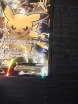 Pokemon Pikachu EX XY124 Black Star Promo 2016 Holo Card TCG - Image 4