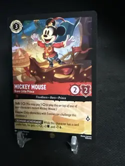 Mickey Mouse-Brave Little Prince EN 111/204 Fabled Legendary Card Disney Lorcana - Image 2