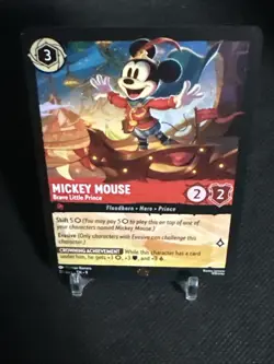 Mickey Mouse-Brave Little Prince EN 111/204 Fabled Legendary Card Disney Lorcana - Image 4
