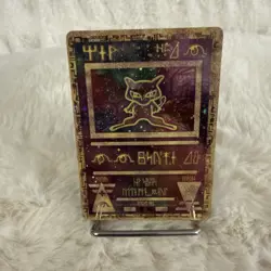 Pokemon TCG Ancient Mew Holo Promo Card Excellent Condition NM Rare Holo W Swirl - Image 2