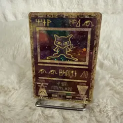 Pokemon TCG Ancient Mew Holo Promo Card Excellent Condition NM Rare Holo W Swirl - Image 3