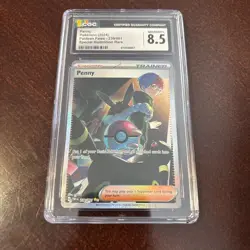 2024 Pokemon Paldean Fates 239 Penny Special Illustration Rare PSA 8.5 Card - Image 3