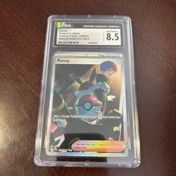 2024 Pokemon Paldean Fates 239 Penny Special Illustration Rare PSA 8.5 Card - Image 4