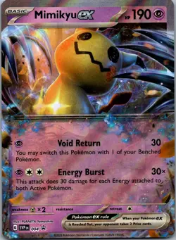Mimikyu ex 004 SV: Scarlet & Violet Promo Cards Promo NM - Image 1