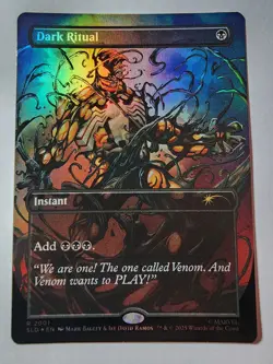 Dark Ritual Secret Lair, Venom 2001. Near Mint. Foil - Image 1