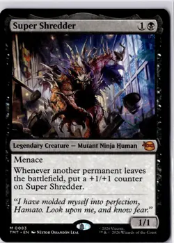 Super Shredder Teenage Mutant Ninja Turtles Regular NM M 0083 - Image 1