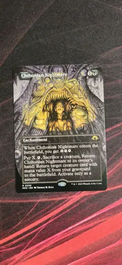 Chthonian Nightmare - Borderless, NM-Mint, English Modern Horizons 3 Non Foil - Image 1